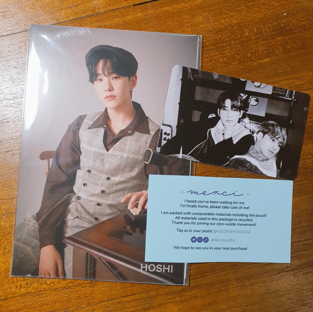 Apologies for the late post 🥺 Received my Hoshi Seventeen Museum postcard last week which I ordered from <a href="/HIDDENHONGDAE/">❀ HUMNL ; SVT NOT ALONE PH GO | slow.</a>! I absolutely liked how smooth-sailing this transaction went, and also very fast arrival from JP to PH (to me heh)! ++