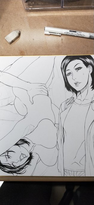 もう一枚。ナンパされ熟女さん。 