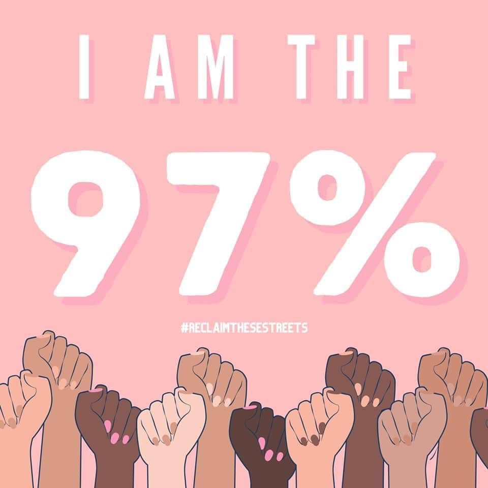 Nariese_W's tweet photo. Reply with a hand up ✋ if you're 1 of the 97% of women who’ve been sexually harassed in the UK.

Now, this petition wants to make it a criminal offence:
https://t.co/LJZvs3KKky

Are you with me? Please sign &amp; share this petition! 💛

#ReclaimTheseStreets #LeaveHerAlone
✋🏻✋🏽✋🏿 https://t.co/Xz8CDV5DFD