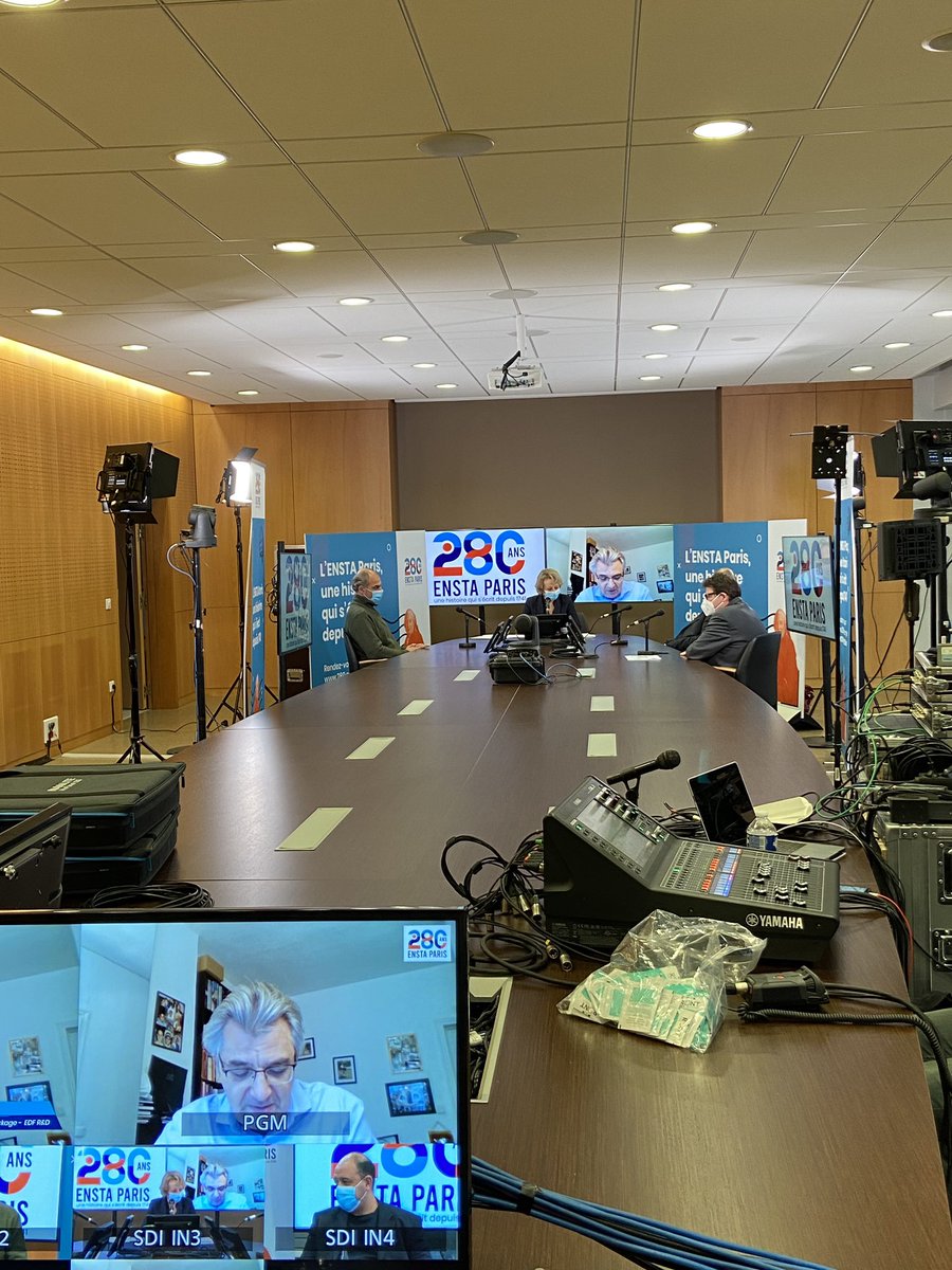 Le double anniversaire de <a href="/ENSTAParis/">ENSTA Paris</a> se poursuit !
Le 18 mars se tenait le second volet de « studio by ENSTA Paris ».

RDV sur le site 280.ensta-paris.fr/les-replays pour visionner la video en replay ! 
#enstaparis280ans #eventprofs #digital #plateautv #voeux2021 #event @LEVENEMENT