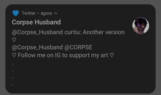 sickyvv's tweet photo. I'm so happy that I can't even express it. @Corpse_Husband and @Valkyrae literally took me from years artblock, I feel grateful! 
I'm new on twitter and you guys made me feel so welcomed, thank you for your support! This is fcking incredible🖤 https://t.co/EcOPAZ5IQo