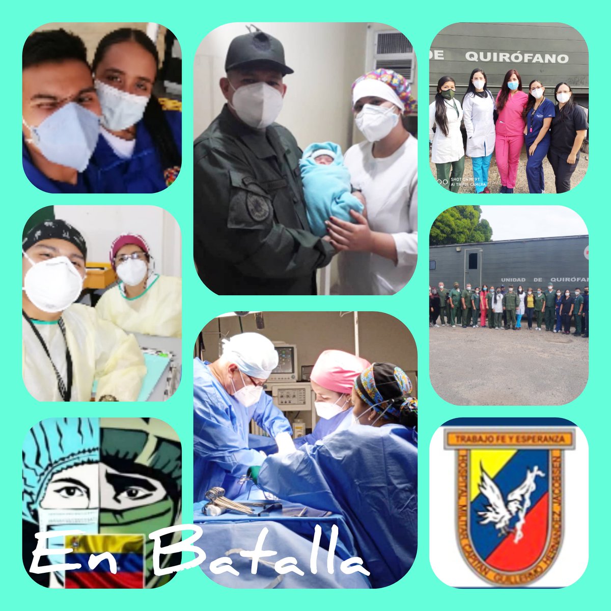 #PrevenirEsVencer 🔊 Hospimil Táchira continúa en #Batalla por la Salud.  ¡Invictos ayer, invencibles hoy!  #RedSanitariaMilitar  #QuedateEnCasa #UsaTapabocas 😷