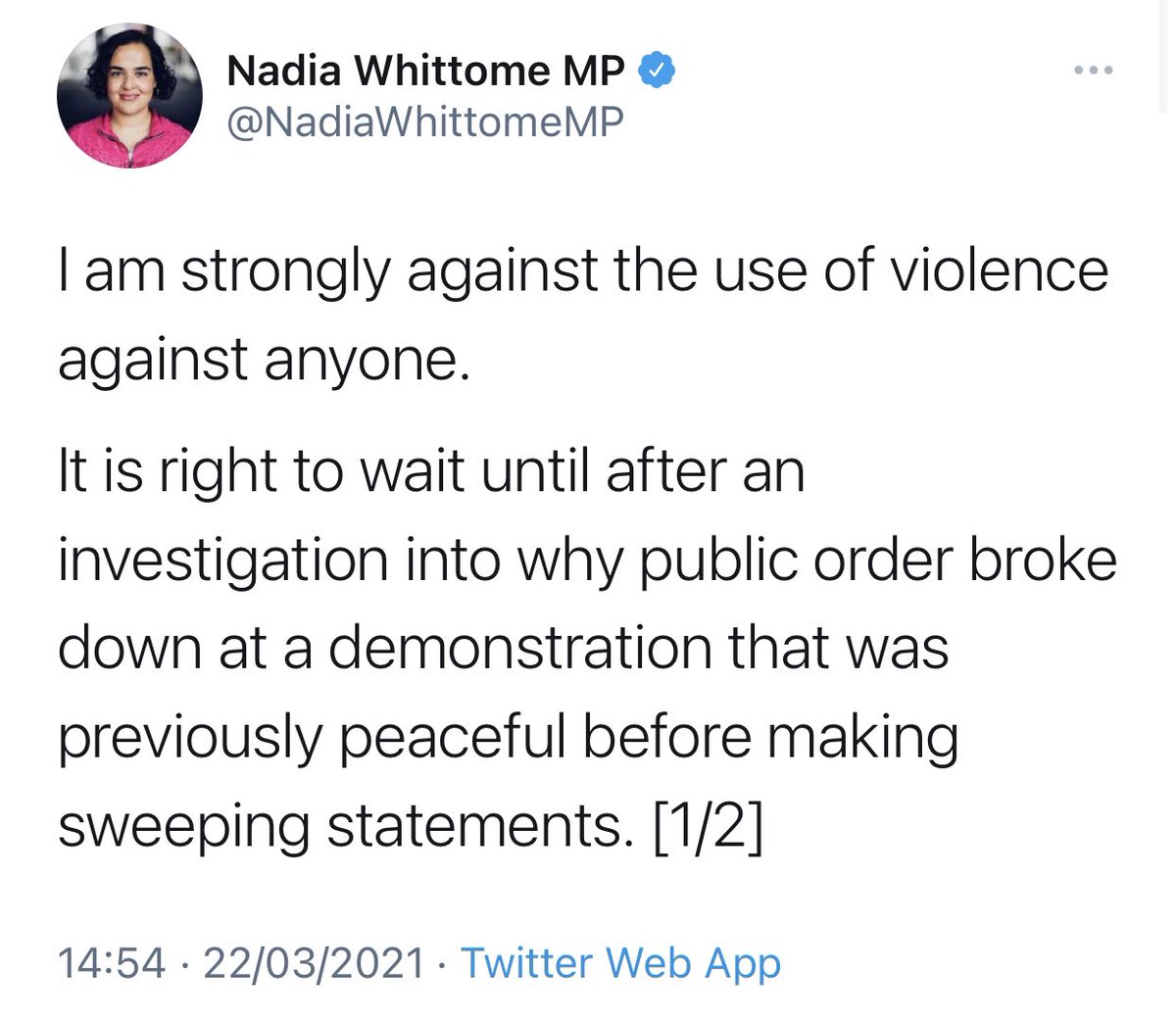 pol_luke's tweet photo. Speaker was wrong in #PMQs today
Labour MPs got upset with phrases like #SurrenderBill, as it โcouldโ incite violence & they donโt like PM using language that makes fighting Covid sound like a war
So they must have know what happens when saying #KillTheBill & #TakeToTheStreets https://t.co/WYVkfw0FwL