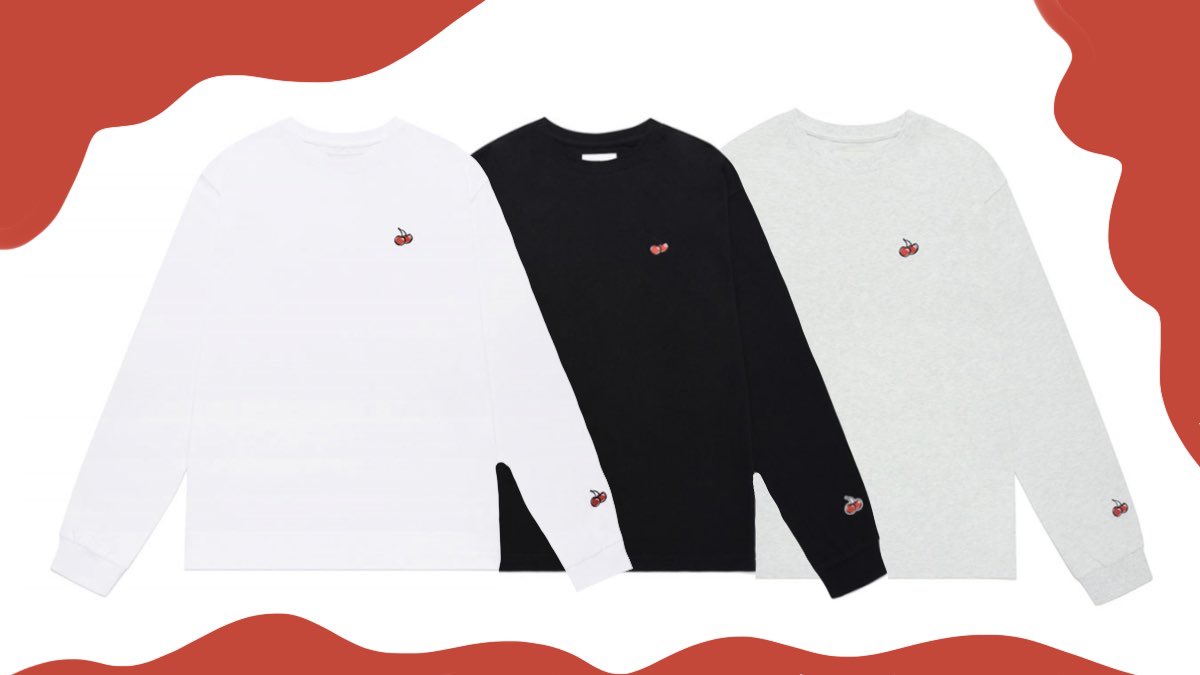 Chunjuxstore's tweet photo. 🍒 KIRSH 🍒

CHERRY STANDARD LONG SLEEVE T-SHIRTS 
10% OFF 💸 1,190฿ 

— ดูสินค้าเพิ่มเติม (https://t.co/0Hp9nLwhvb)
✅ กดของทุกวัน 
✈️ ส่งกลับแบบ EMS
💌 สอบถาม/สั่งสินค้า : DM 
#chunjuxshoping #พรีออเดอร์เกาหลี #เสื้อผ้าเกาหลี #กดเว็บเกาหลี https://t.co/6wZvIigUAM