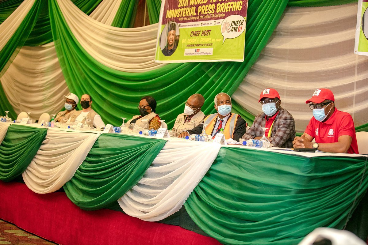 APINNigeria's tweet photo. Yesterday, we joined partners and the National Tuberculosis &amp; Leprosy Control Program at the Ministerial Press Briefing event to launch the Commemoration of the 2021 World Tuberculosis Day and the Unified Brand TB Campaign. https://t.co/p0zevwMLU5