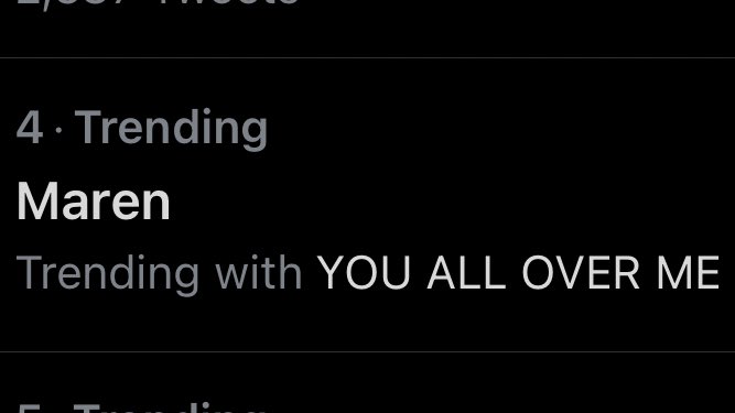 TSwiftLA's tweet photo. 🎵|  “You All Over Me” feat. Maren Morris is trending! #FromTheVault #FearlessTaylorsVersion https://t.co/kThOaAiRMh