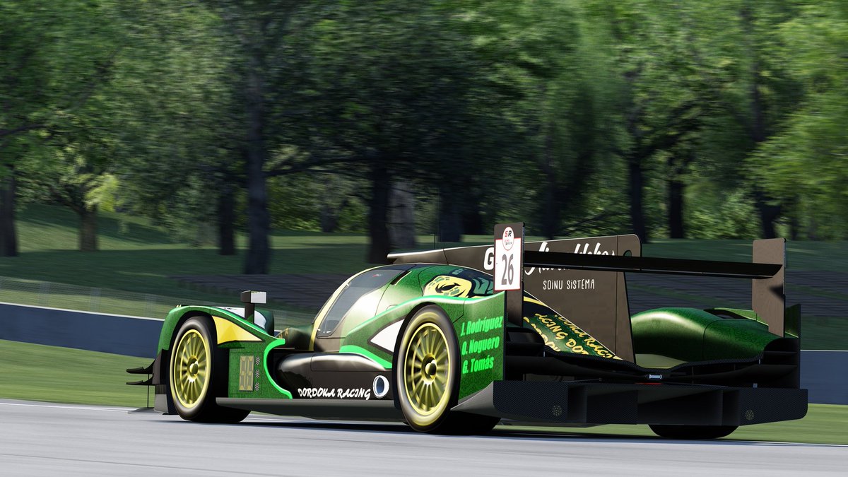 DDKracing's tweet photo. Presentamos nuestras skins para nuestra primera carrera de resistencia de @SimuRacer . Este domingo a las 12:00 ,con muchas ganas de aprender y divertirse.
LMP2: 
@GabriTomass 
@OscarNoguero 
@josito_lf 

GTE:
@BortxDDK 
@DaniDVT6 
@gorkachamorro1 https://t.co/krCSSK5t8P