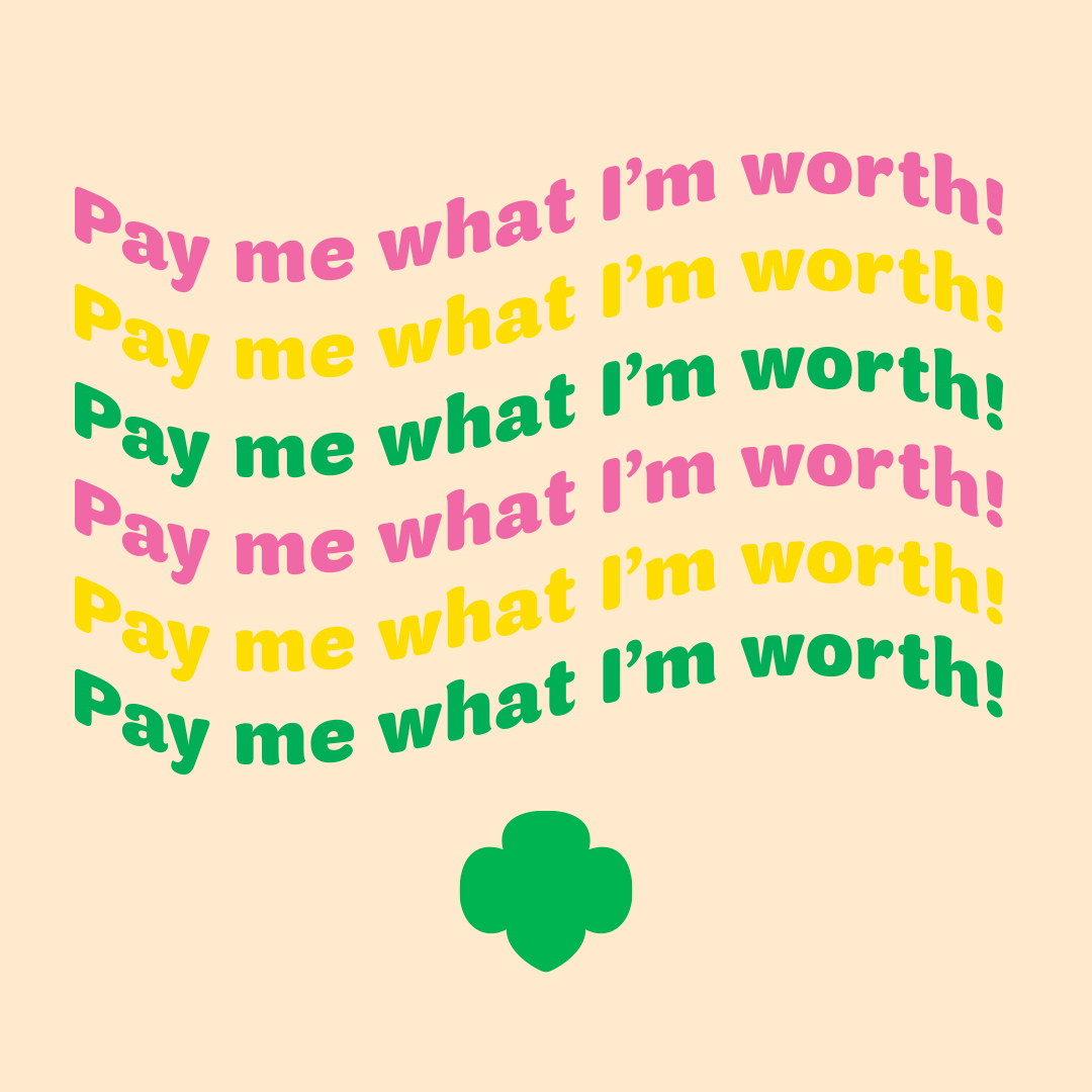 girlscouts's tweet photo. It’s #EqualPayDay. Take action! Companies like @SAP, @Accenture, and @EYnews have already taken the #FairPlayEqualPay pledge! Get your company on board the #genderequity train. https://t.co/eenrgxfTgV @carolinecodsi https://t.co/2a4k19df7z