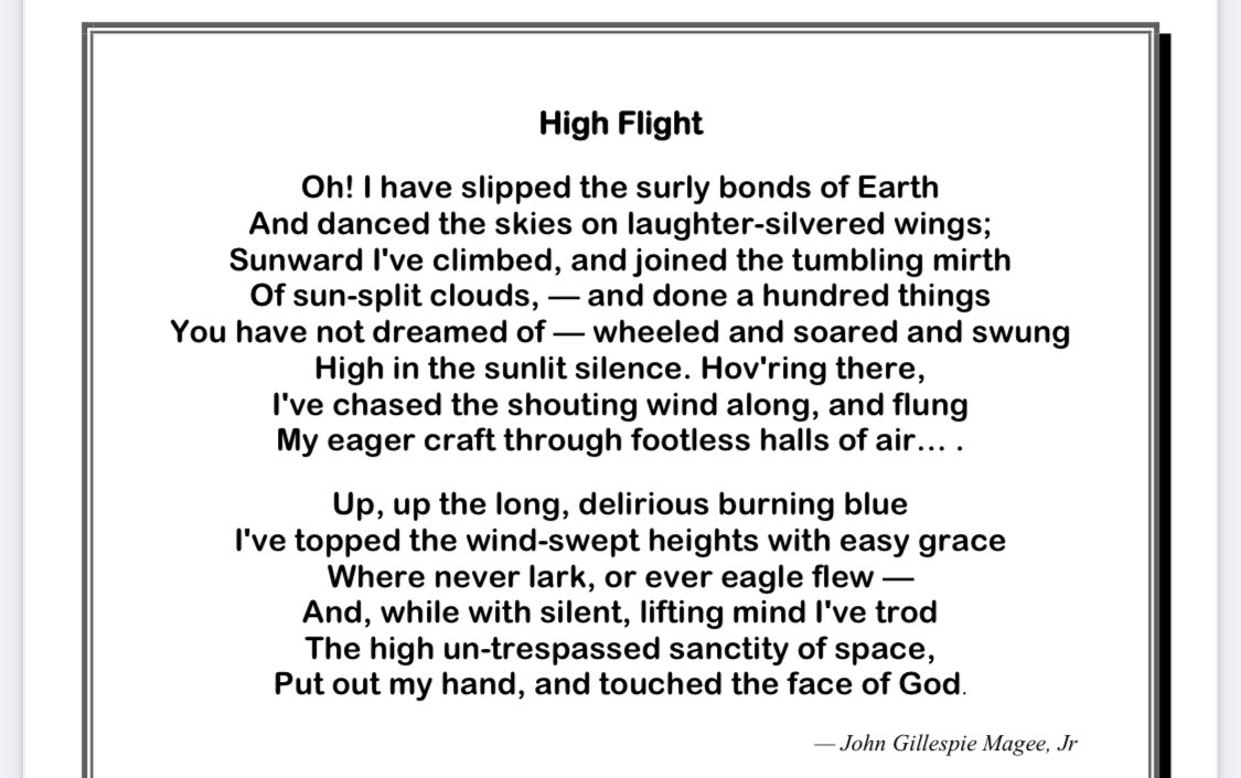In loving memory of Jerry a/k/a Papa, who slipped the bonds today. You finally get to fly again.