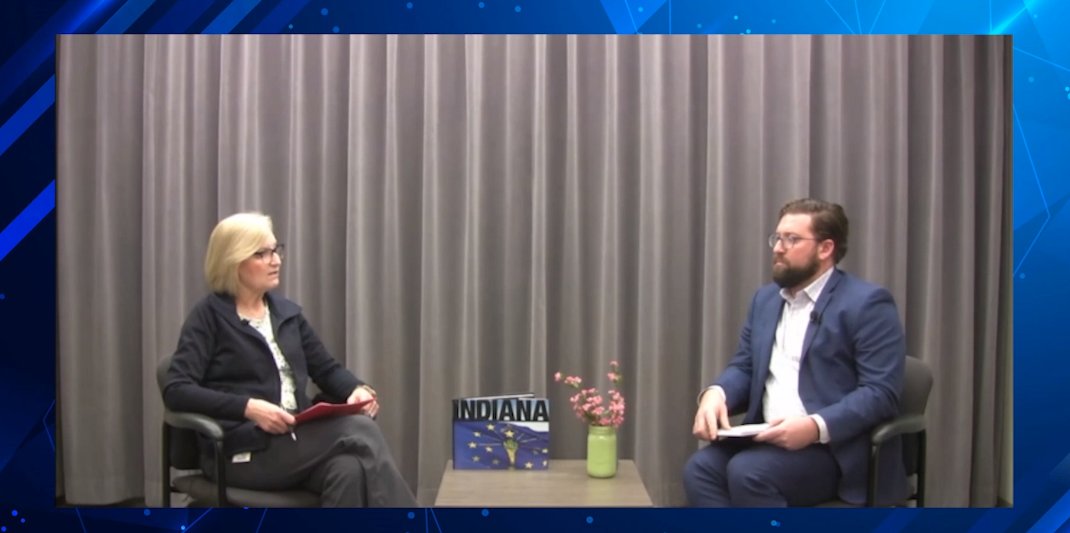 It is always a pleasure and informative talking with Dr. Kris Box our <a href="/StateHealthIN/">Indiana Department of Health</a> Commissioner!  BUT, she will be mortified that I snapped this screen shot because she felt underdressed! LOL Happy #MPHDataday2021 #InThisTogether #COVID19