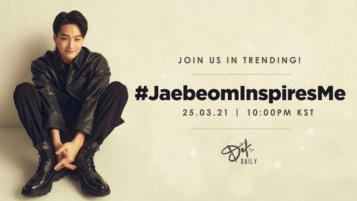 defdaily's tweet photo. [🤍]

Join us in using the hashtag below to express how Jaebeom has inspired you! Let’s show our appreciation ✨ 

#️⃣ JaebeomInspiresMe 
⏰ 10PM KST | Thursday 25.03

Ps. Don’t forget to tag @JAYBDEF___ 
#Jaebeom #JAYB #임재범 #제이비 https://t.co/GiVSqQ7WwL