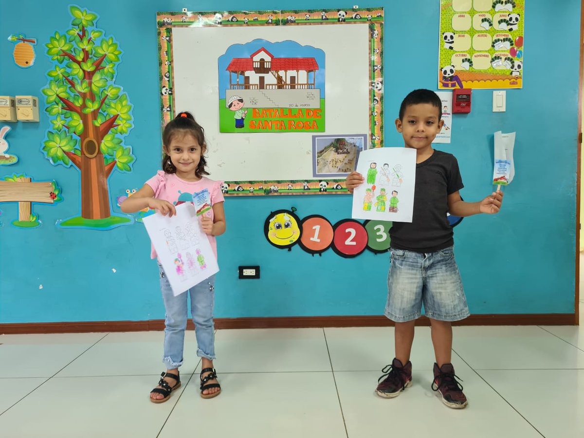 redcudicr's tweet photo. Aprenden de historia y ciudadanía
En los CECUDI de Siquirres #Limón y de San Pablo de Heredia, niñas y niños aprendieron sobre la Batalla de Santa Rosa y su impacto en la historia de #CostaRica y Centroamérica.
#Horaderegresar
@UNICEFCostaRica @redcudicr https://t.co/QnUJjHZ8uh
