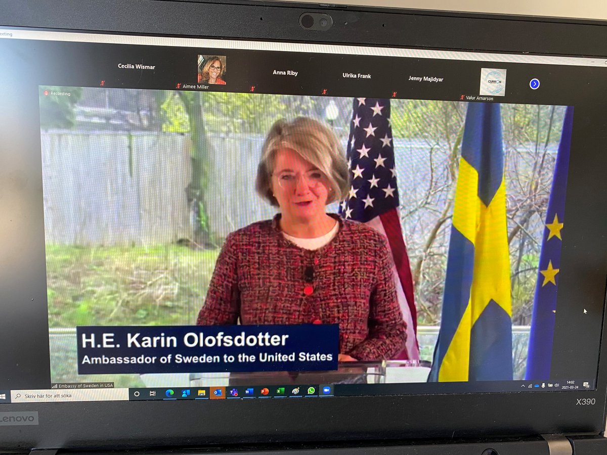 SwecareSweden's tweet image. 🇸🇪🇺🇸High-level forum: Transforming Healthcare Challenges into Opportunities, with intro by H.E. @lenahallengren, @socialdep, H.E. Karin Olofsdotter, @SwedeninUSA, Ms. Loye Pace @globalgamechngr,
@MariaHelling Swecare Foundation Moderator @JuliaManch 
#SwecareinUS #WeAreSwecare