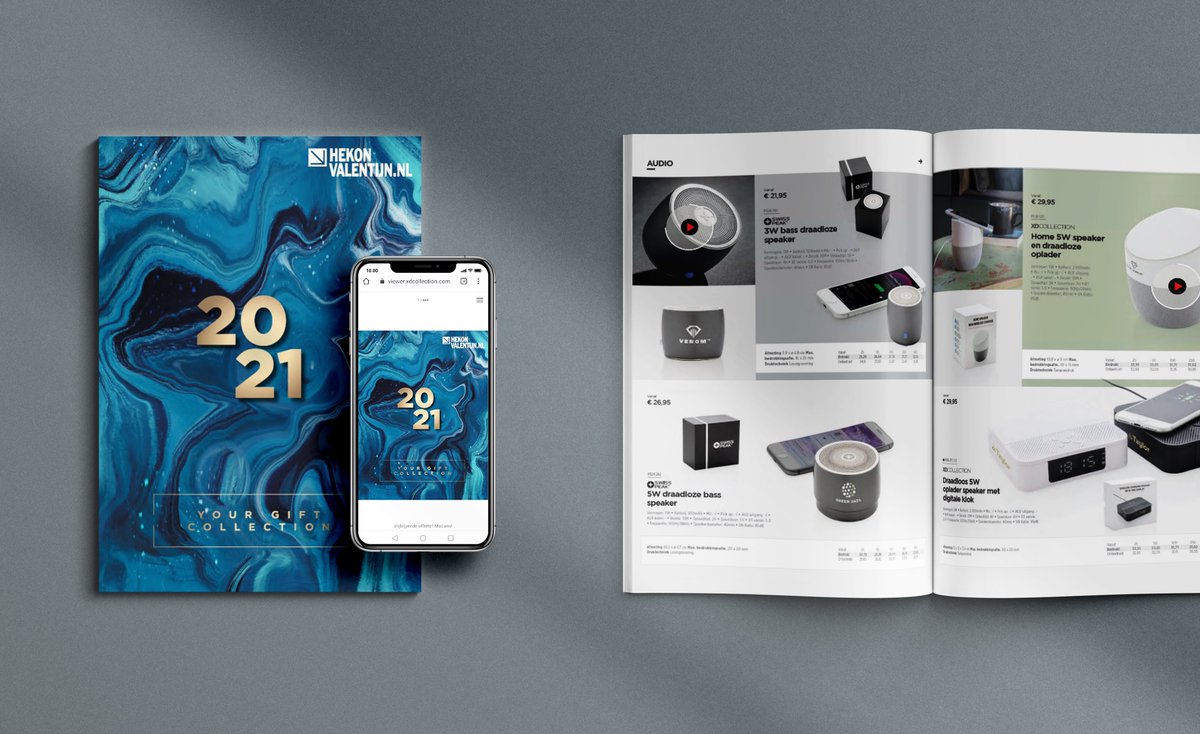 Onze nieuwe promo catalogus bomvol nieuwe items is uit! Blader het digitaal door en laat je inspireren. Mis je nog iets of wil je graag een offerte aanvragen? Neem dan contact op met Desirée, Judith of Kristian. Bekijk 'm hier: bit.ly/37gsJYG
