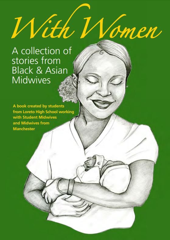 UoMSchools's tweet photo. We are so excited to share 'With Women', a beautifully illustrated short book, about midwives from Black and Asian communities, with you all ⭐️

To find out more about the book and how you can access it, please read below 👇 https://t.co/2StTIDo3H5