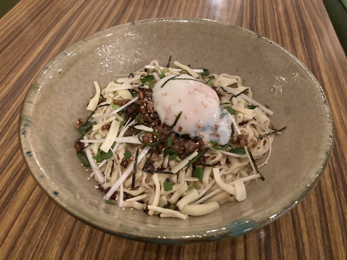 期間限定 台湾風まぜそばがランチメニューに Cafe Unizon カフェユニゾン 沖縄文化食堂 酒場