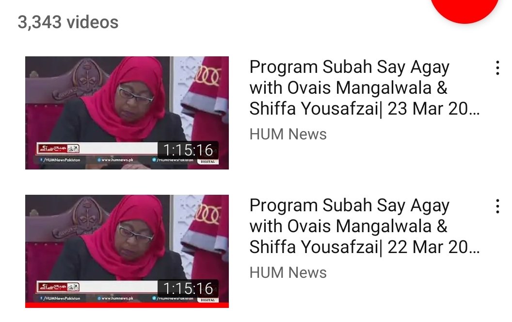 awaisullah's tweet photo. @humnewspakistan @Shiffa_ZY hi. The YouTube team may have messed up and uploaded the wrong episode of subah se agay today. My mom is a big fan. Could somebody look into it. Thank you https://t.co/UuU2ZiZL2d