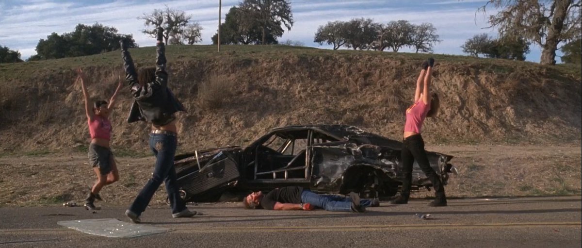 firstfinaI's tweet photo. death proof (2007)
dir. quentin tarantino https://t.co/ywZyeimEBz