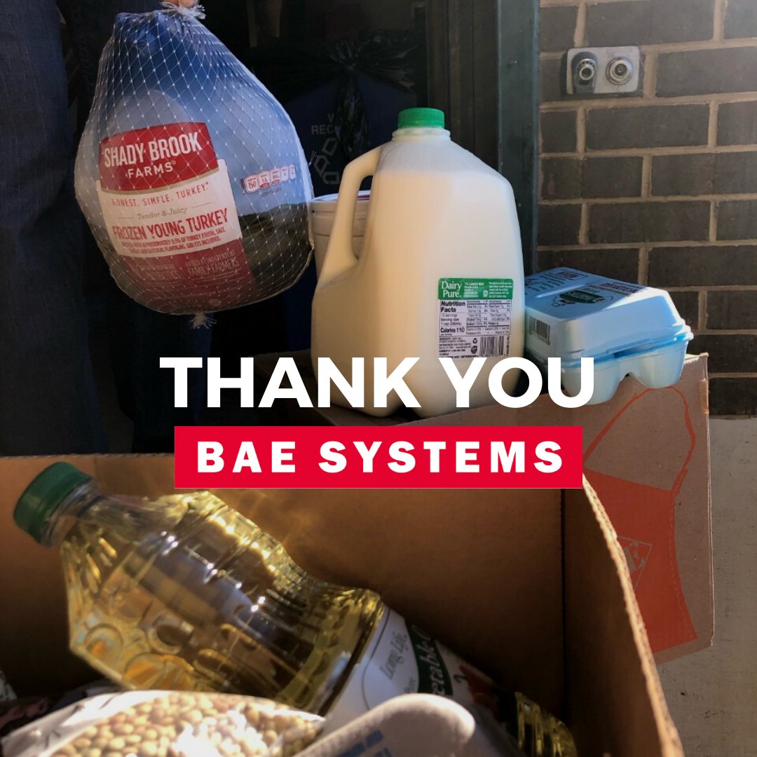 Special thank you to <a href="/BAESystemsInc/">BAE Systems, Inc.</a>  for donating $5,000 to FFO! Their donation will provide 3-5 days' worth of groceries for more than 180 families. Not having to worry about food makes a big difference for families who are still recovering from early pandemic closures.