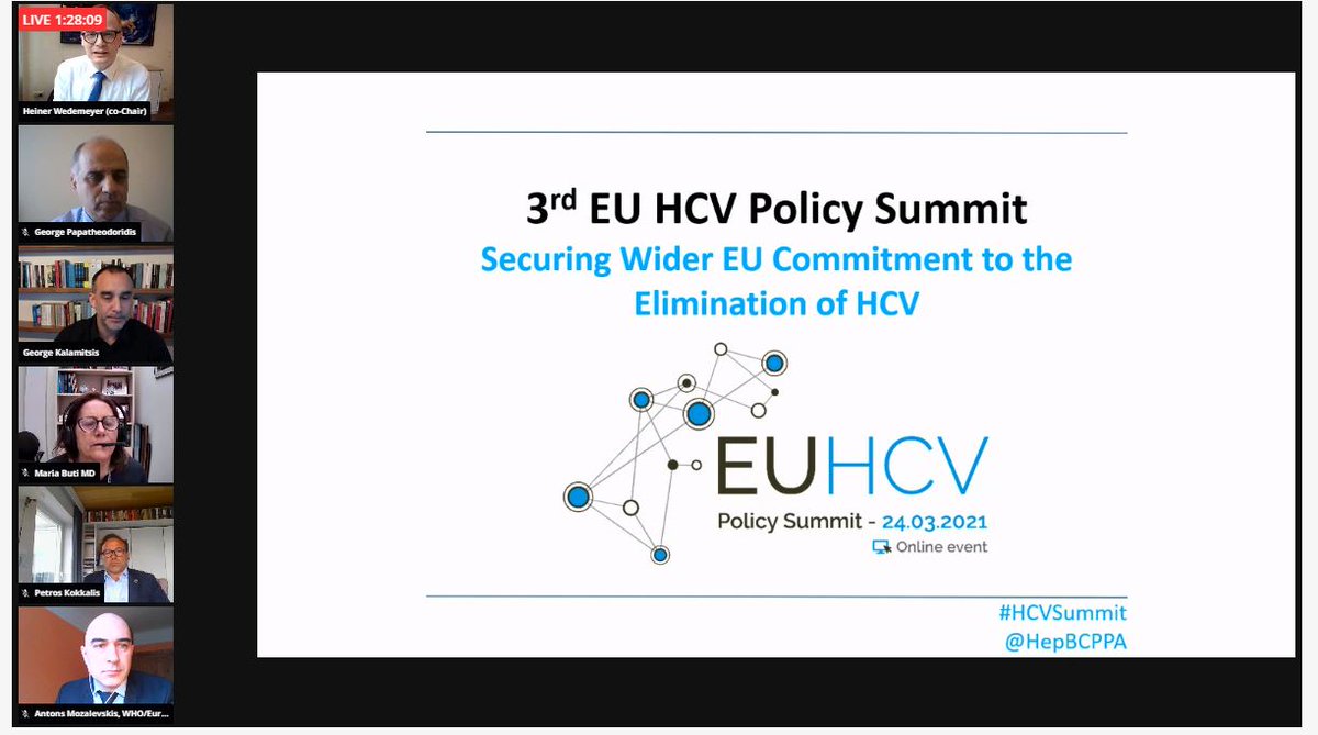Honoured to join the opening session of the #HCVPolicySummit today - joining forces to eliminate #HepatitisC in Europe! hcvbrusselssummit.eu <a href="/EASLnews/">EASLnews</a> <a href="/ACHIEVE_hep/">ACHIEVE Coalition</a> <a href="/HepBCPPA/">HepBCPPA</a>