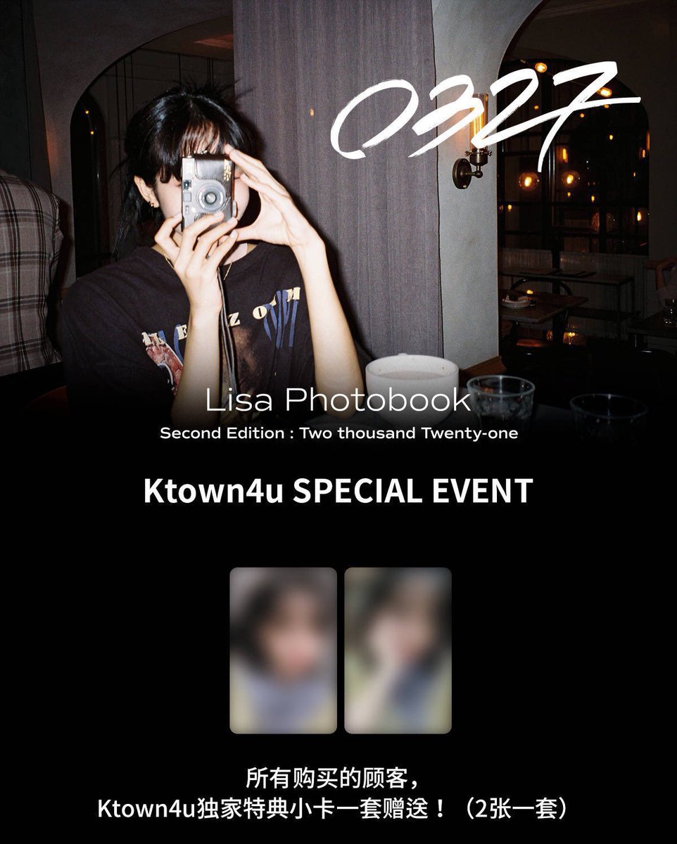 Utopia_kshop's tweet photo. ✨ LISA PHOTOBOOK VOL.2 ✨

 💸 1,350

📍DOP: April 5
📍DOO: Oss
📍ETA: Normal https://t.co/Mm0p2Gk3E2