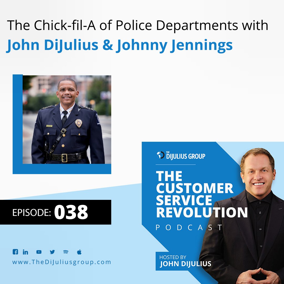 TheCSRevolution's tweet photo. In this episode of The Customer Service Revolution, John Jennings talks about his vision to deliver world-class hospitality at Charlotte’s police department.
Listen here → https://t.co/3JWtAsgAcm
#CustomerServiceRevolution #worldclasscustomerservice #customerexperience https://t.co/KSdCpwSbyc