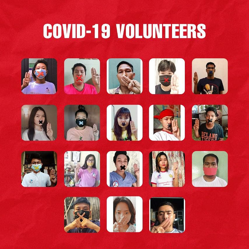 Mg_Dynamite's tweet photo. 24th March Silent Strike 2021 🇲🇲

#Covid19Volunteers
#ငါတို့မြို့ငါတို့သဘော 
#BurmaSilentStrike2021
#SaveMyammar
#RejectMilitaryCoup 
#အရေးတော်ပုံအောင်ရမည်
#WhatsHappeningInMyanmar https://t.co/XCpkICt8o4