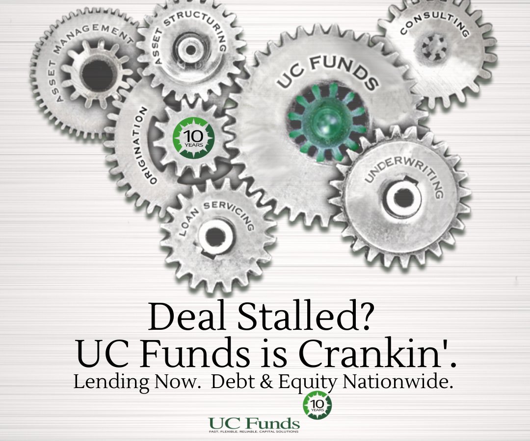 UCFunding's tweet photo. Deal Stalled?   UC Funds is Crankin' . https://t.co/GVMlXEJYbY https://t.co/pX8PU8flBZ