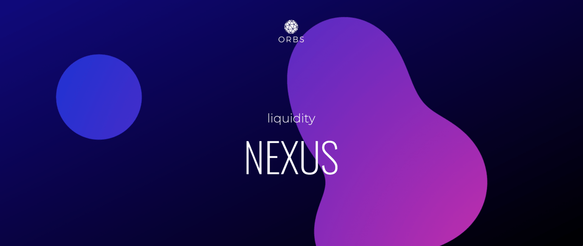 orbs_network's tweet photo. Orbs unveils its newest DeFi project: 
Liquidity NEXUS! ✨💫

https://t.co/UqrHvfWn7t https://t.co/1RmR1P9uPT