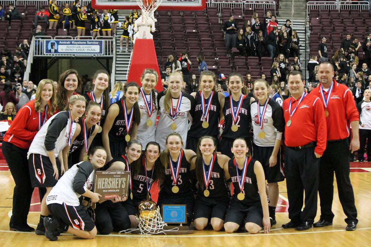 BashAthletics's tweet photo. 4 years ago today The Boyertown Lady Bears won the PA AAAAAA Basketball Championship. https://t.co/jYYQ39mHZw