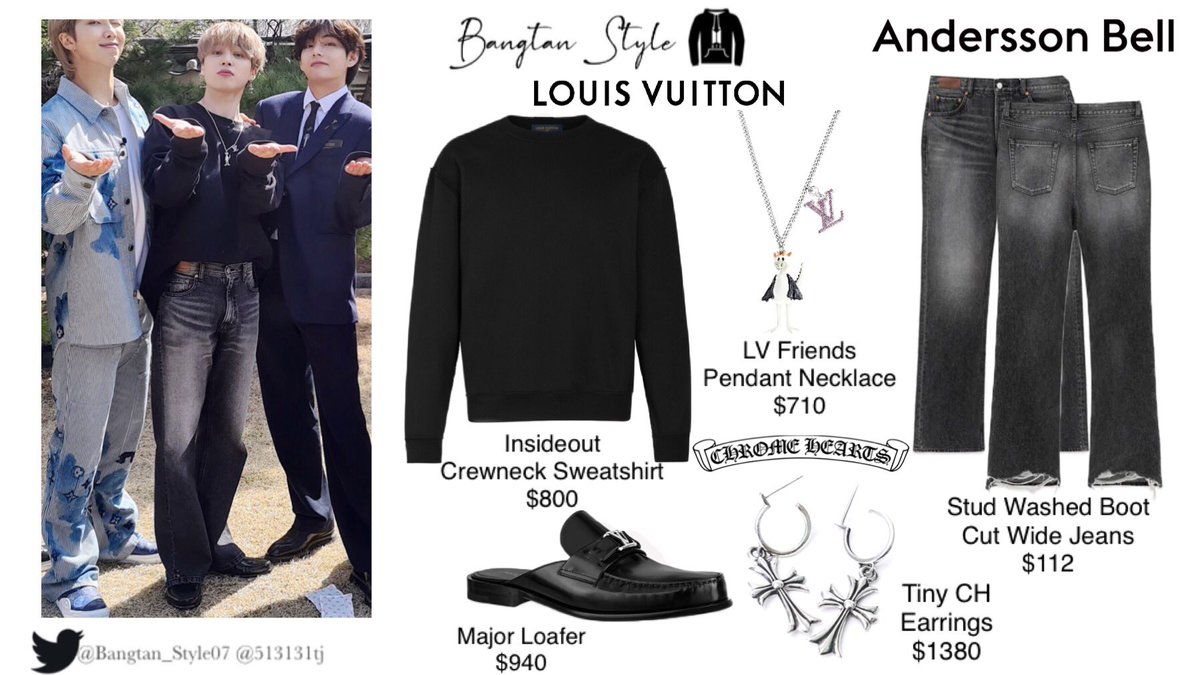 JK DAILYʲᵏ on X: [INFO] JUNGKOOK is wearing a Louis Vuitton