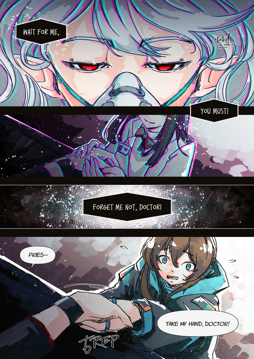 Endy_UKilled's tweet photo. Doktah EndyUKi Come to Terra 01
Wake up.
Note :
I use high ref from intro and chap 8 for panel 2 and 4 to fit the situation and Doktah EndyUKi's lore.
#DoktahEndyUKi #EndyUKilled #NDsComic #FanComic #Arknights https://t.co/159sZzsn0z