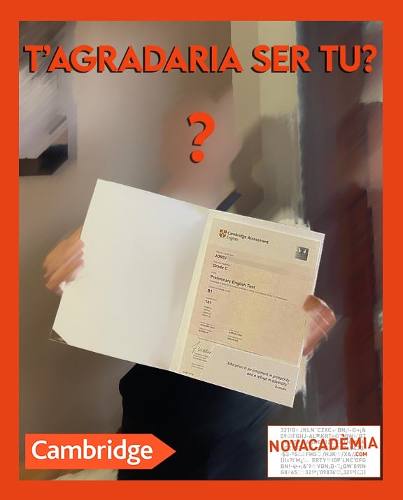 NOVACADEMIA's tweet photo. 🎉El Jordi feliç per haver aconseguit el seu títol del B1! Tot esforç té la seva recompensa i des de Novacadèmia ens sentim afortunats de veure que els nostres alumnes aconsegueixen els seus objectius!📝📍👌

#english #novacademia #formació #englishteacher #cambridge #cambridge https://t.co/Kte0ZlkicY