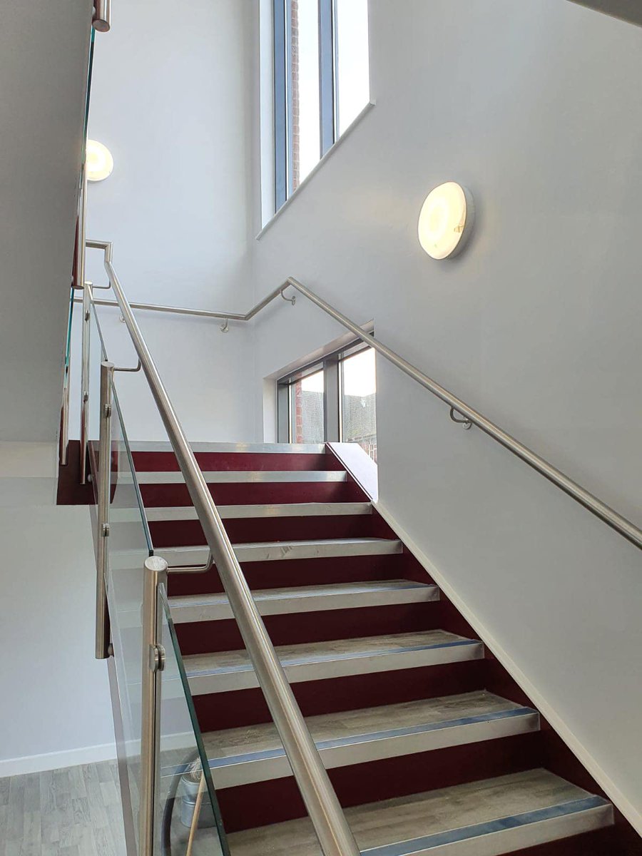 We love getting stuck into a big project, it’s been home for a few months but we have finally finished at Stockport School. Plenty to do, lots of challenges, so what next…