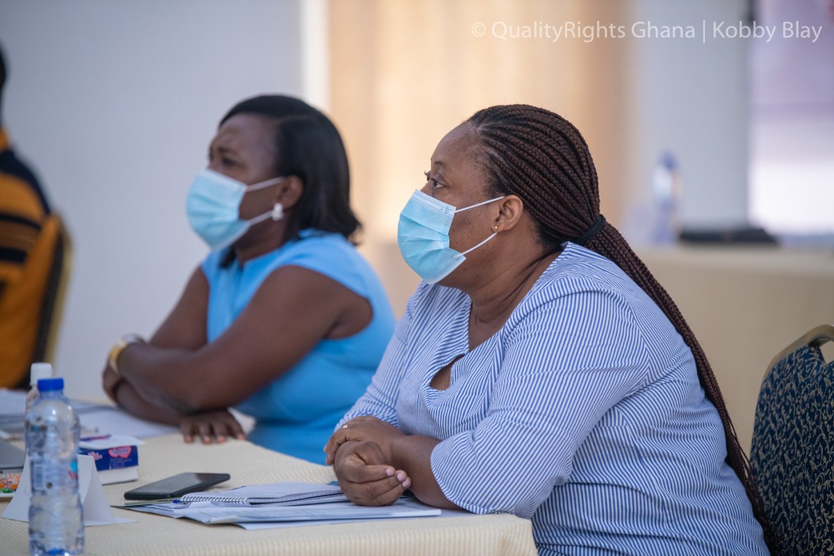 QRGhana's tweet photo. #QRface2face training often gets  exciting as the days go by..On day 3, we focus on "realising recovery &amp; the right to mental health and social services"..today, experts in the room solemnly admit that persons living w/ #mentalhealth conditions are experts by experience. https://t.co/lrfySyHZgQ