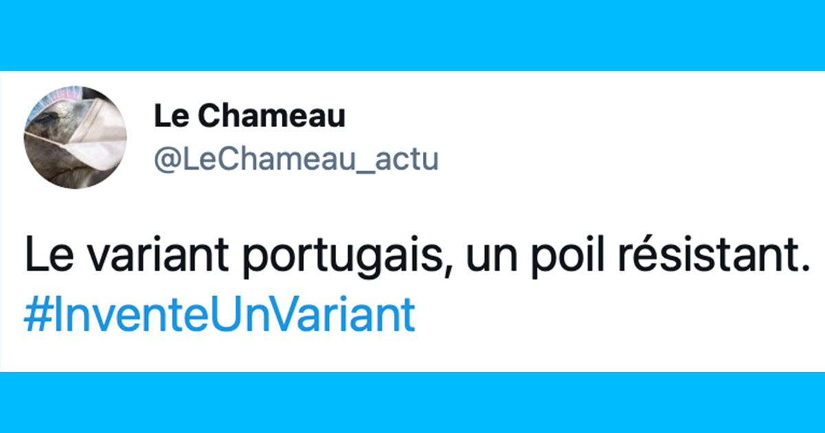 Hitekfr's tweet photo. [Zone 42] #InventeUnVariant : après le variant breton, ils inventent des variants hilarants (35 tweets) https://t.co/fxvAZfcnJ7 https://t.co/1U7jPbUPzH
