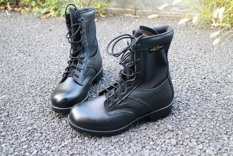 ミリタリーブーツ（戦闘靴防暑3型とかいう別名だったかなと）の画像