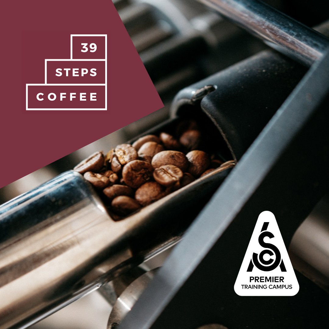 39stepscoffee's tweet photo. 39 Steps Coffee is delighted to announce that our Woolwich roastery has achieved SCA Premier Training Campus status! Our new SCA education programme and courses will be announced soon. #SCAcoffee #SCAcoffeeacademy #SCAcoffeediploma #SCAcoffeeskillsprogram #SCAtraining https://t.co/aafwlRRIwy