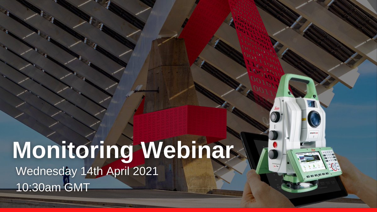 mpsurvey's tweet photo. Register now for a #monitoring solutions webinar on the 14th April. @LeicaGeosystems' Matt Lock will look at the benefits of using the TM60 with GeoMos software.
https://t.co/l91gobhXWP ⬅
#TM60 #GeoMos https://t.co/syJqyBqSk2