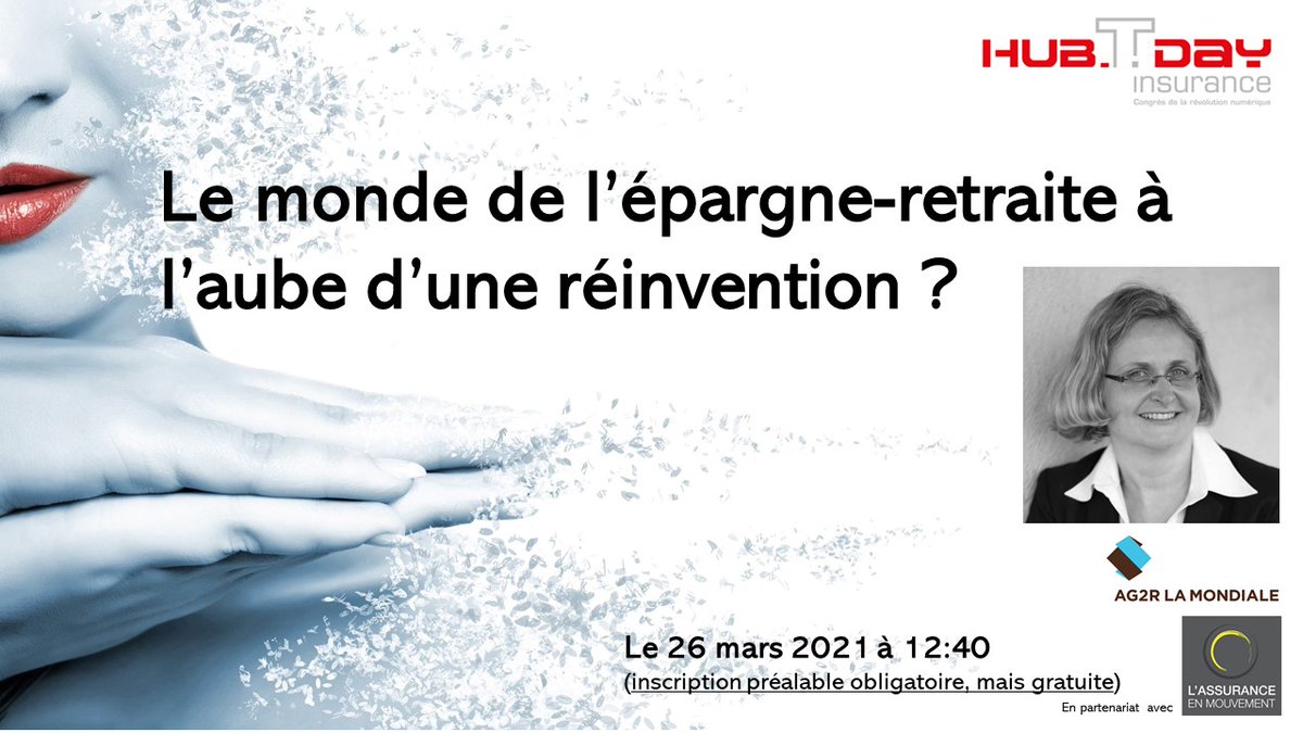 Ecoutez la chronique d'<a href="/IsabelleRHebert/">Isabelle Hébert</a>  <a href="/AG2RLAMONDIALE/">AG2R LA MONDIALE</a> ce vendredi à 12H40 ?Assistez à cette chronique avec accès gratuit mais sur inscription==> lnkd.in/di9hm58  #Epargne <a href="/retraite/">retraite</a> #relationclients #Assurance <a href="/jeanlucgambey/">GAMBEY</a> <a href="/JCharlesNAIMI/">Jean-Charles NAIMI</a> <a href="/ViggianiCeline/">Viggiani Celine</a> <a href="/LAMBIJOUEmma/">LAMBIJOU Emmanuelle</a>