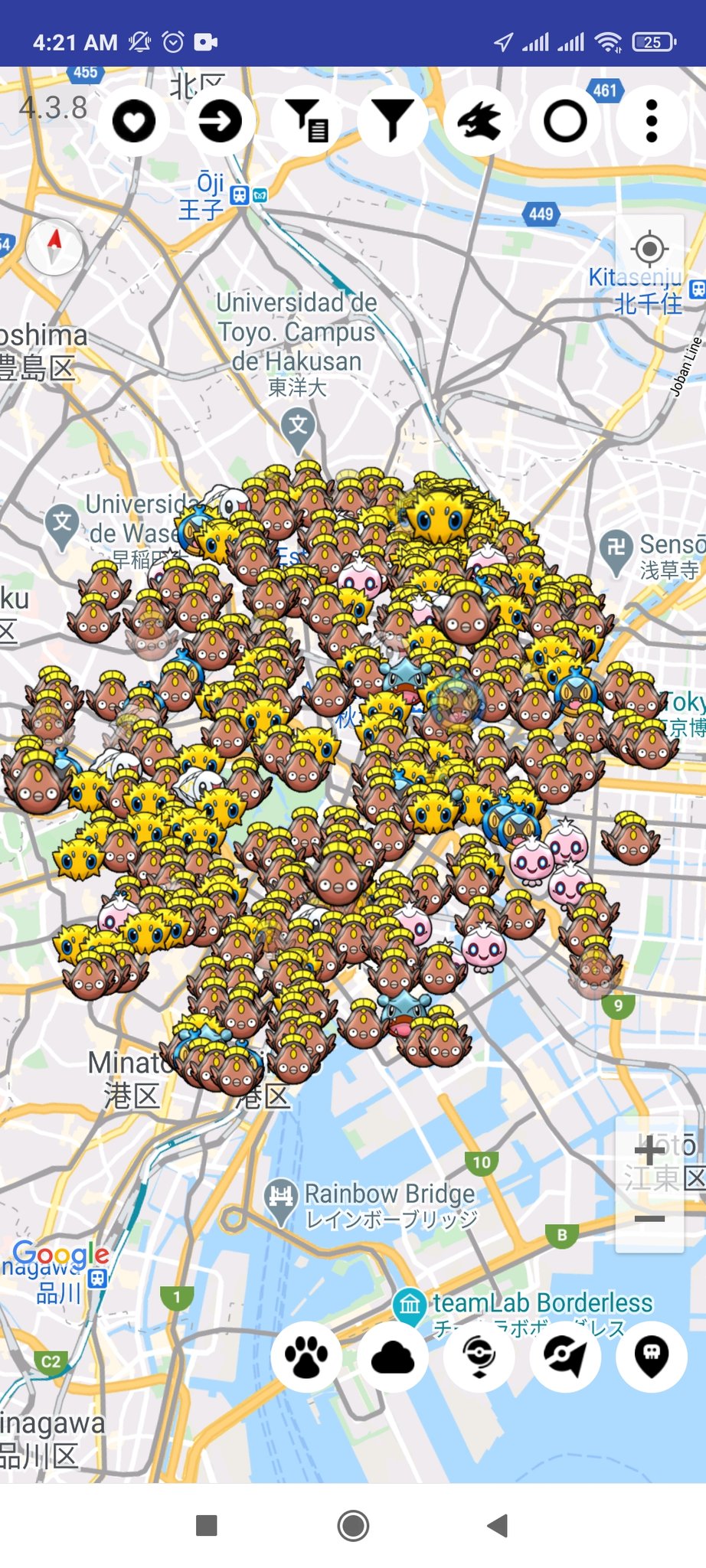  Real-time Pokémon Go map for Sydney