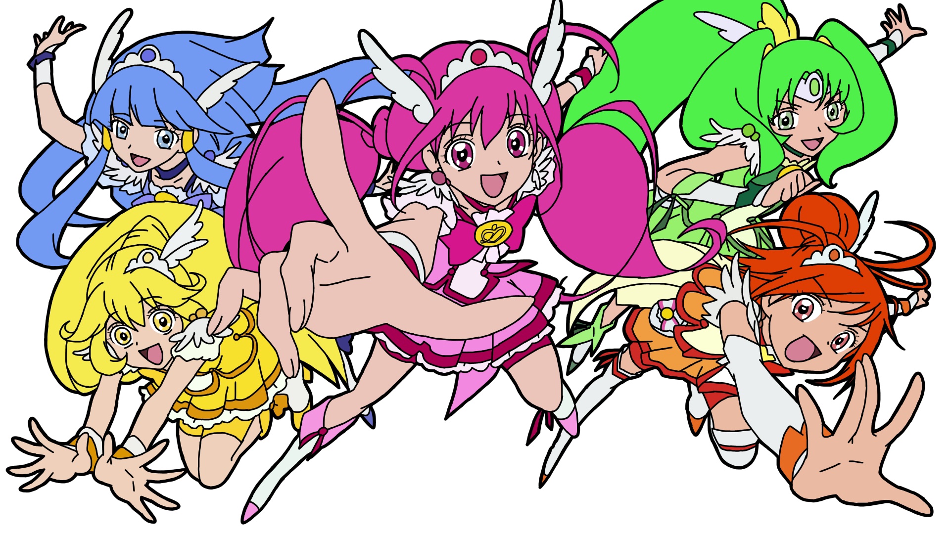 スマイル 限定 マスコレ ハッピー サニー ピース マーチ ビューティ