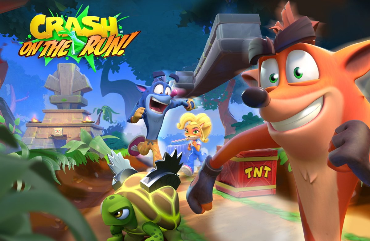 DatNguy03694782's tweet photo. Crash Bandicoot: On the run MOD (Immortal) 
Android 4.4+
https://t.co/GjH04O31nH https://t.co/qjNf05l3RT