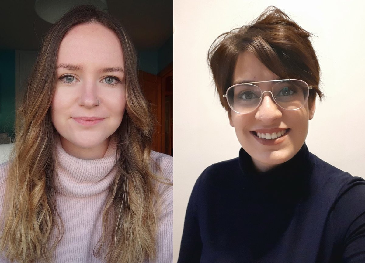 COTS_Va_Sg's tweet photo. Celia Martín Cepeda y Beatriz Vigo Martínez recibieron el 22 de enero el I Premio TFG de Trabajo Social. 

Nos cuentan cómo fue el proceso de investigación, en una entrevista realizada por nuestra compañera Raquel Villalón para el #blog #EnClaveSocial ➡ https://t.co/z200BsrN8S https://t.co/zc8TxyUecu