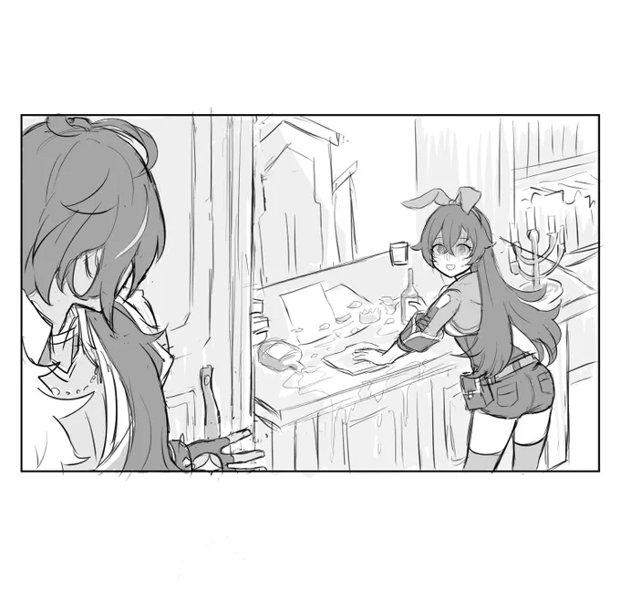 アンバーが怒られる事もあるのか...? 