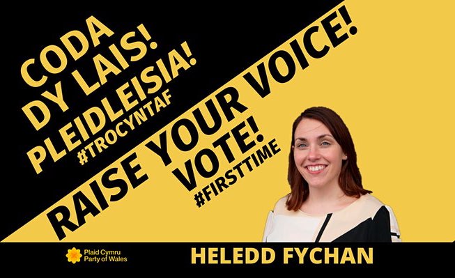 Heledd_Plaid's tweet photo. Voting for the first time? Join me and @efanfairclough tomorrow (Thursday 25 March) @ 5:30pm to discuss the issues that matter to you. Register here: https://t.co/BR7vdJy8az #vote16 #vote16Wales #pontypridd #Senedd https://t.co/BmL7t5BBRQ
