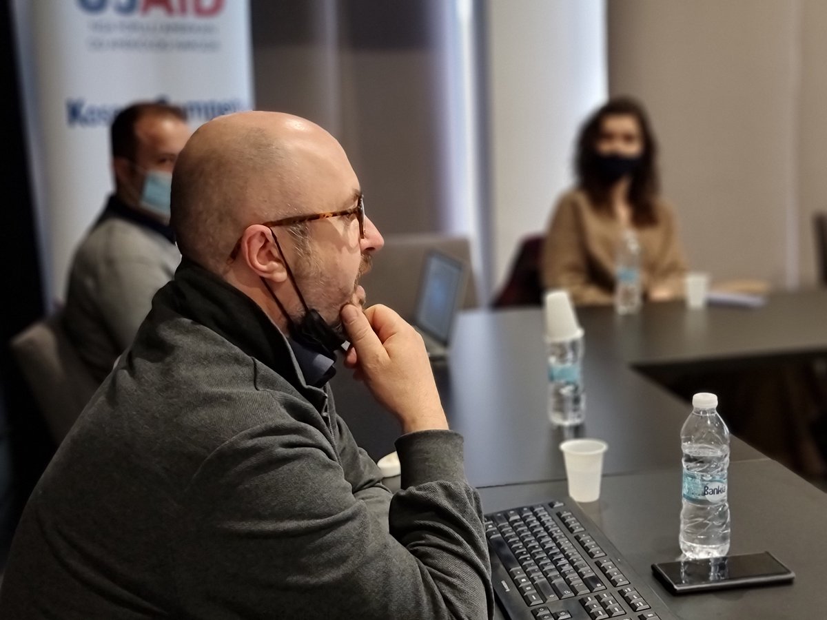 ICKosovo's tweet photo. Happening now: coordination meeting with @USAIDKosovo Compete Program, @STIKK_KS, functional experts, ICT stakeholders and potential beneficiaries. https://t.co/jBnSlcl1Pa