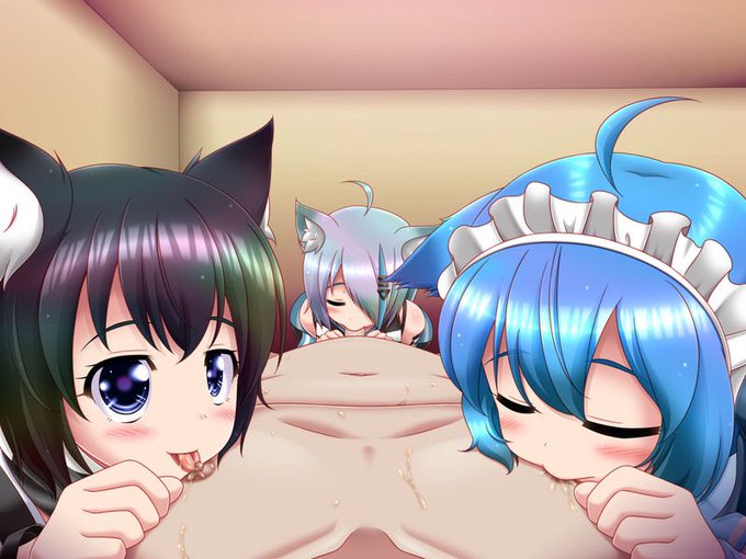 例の黒髪も居る 