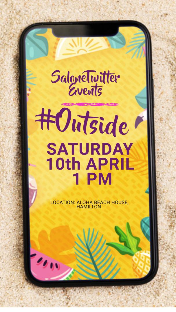 Una kushe!!!. Some of una bin miss the fos edition enti? #letsmeetoutside🇸🇱 for the 2nd edition. More details coming soon.
#SaloneTwitter Run this upppp💪🏿
