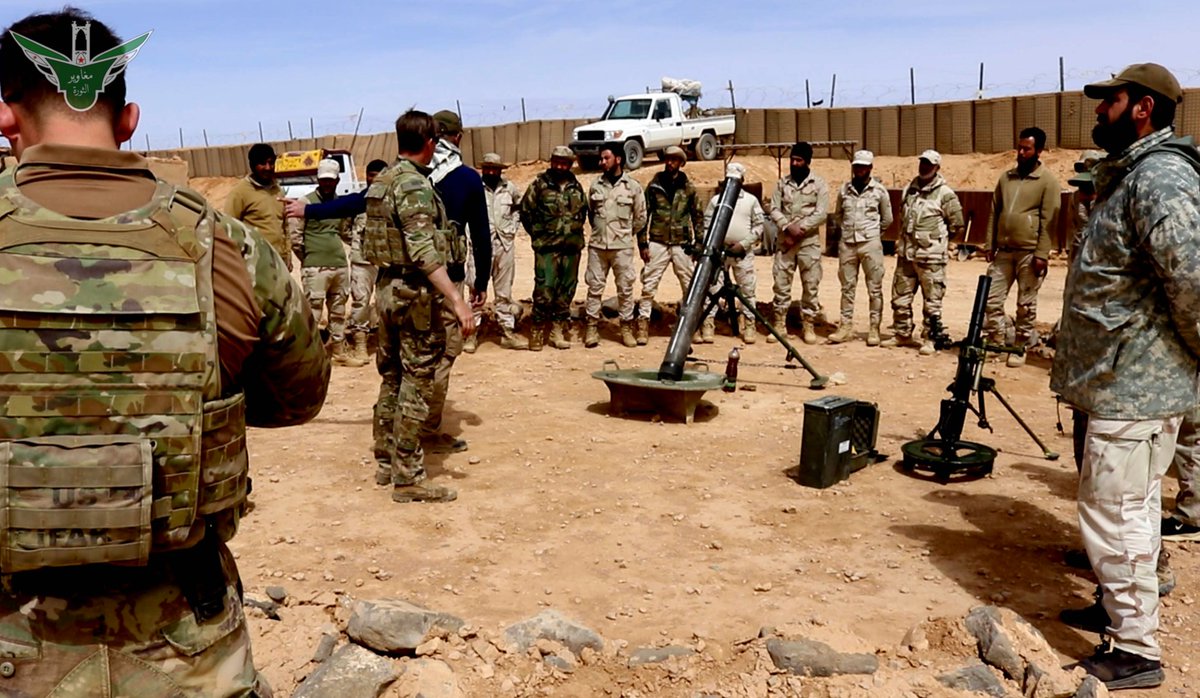 SyrianFree_Army's tweet photo. These joint #exercises contribute to improving the skills of the
@MaghaweirThowra
and effectively to addresses any #threats to the security of the region by #ISIS_terrorists, and ensures the freedom of movement of #civilians in it.#altanf
@OIRSpox
@SOJTFOIR
@CJTFOIR https://t.co/0ef3pe6D33